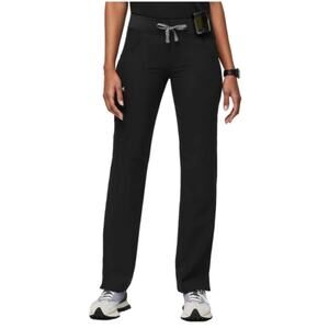 Figs Kade Cargo Scrub Pants Womens XXS/Tall Black T21004T